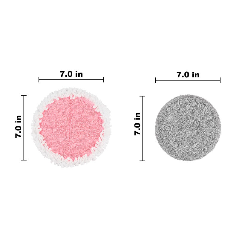 VMAI Electric Mop Replacement Pads, Waxing Pads and Cleaning Pads for G700 & P700 Cordless Electric Mop - Image 2